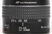 Canon EF 22-55mm F4.0-5.6 USM Side View