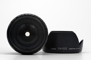 Canon EF 28-105mm F3.5-4.5 II USM (second version) Front View and with Lens Hood EW-63II