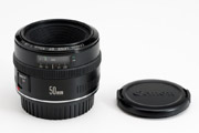 Canon EF 50mm F1.8 II Side View