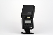 Canon Speedlite 420EZ Back View at Control Elements & Flash Head Rotation