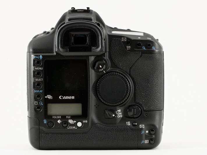 Canon EOS 1D Mark II Rear View