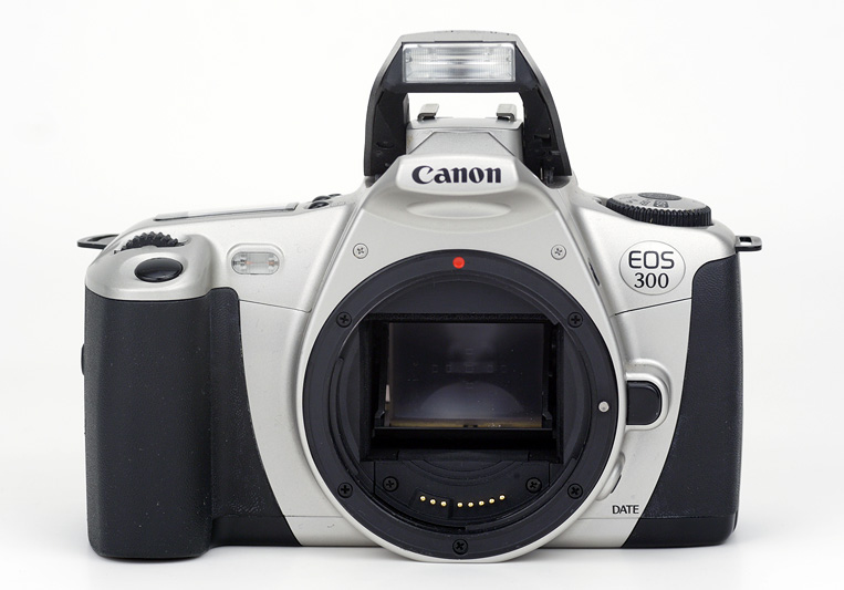 Front view of the Canon EOS 300
