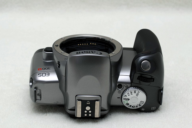 Canon EOS 300X Body Top View