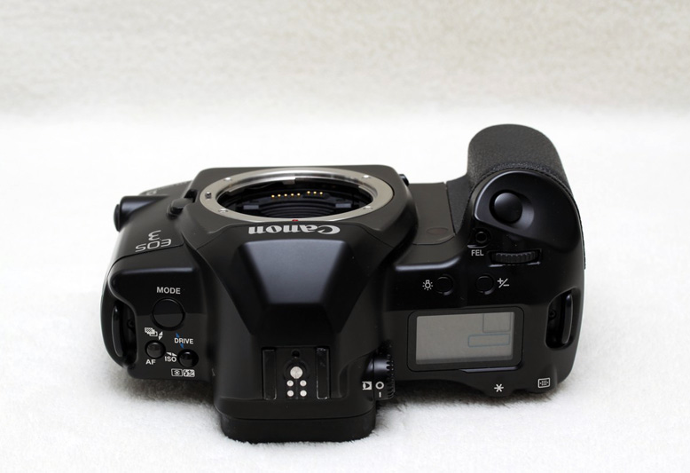 Canon EOS 3 Body Top View