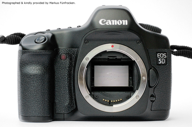 Canon EOS 5D Body Front View
