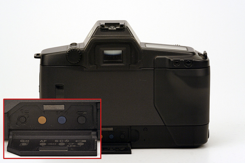 Canon EOS 600 Body Back View