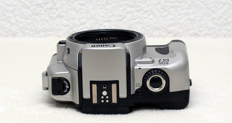 Canon EOS IX7 Body Top View