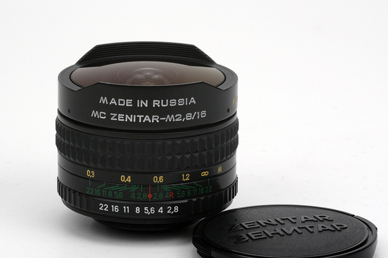 KMZ 16mm F2.8 MC Zenitar-M Fisheye (M42)