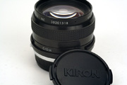 Kiron 24mm F2.0 MC Side View with Lens Cap
