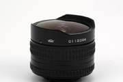 KMZ 16mm F2.8 Zenitar-M Fisheye Side View with Serial Number