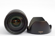 Tamron AF 28-75mm F2.8 SP XR Di LD Aspherical Front View & Lens Hood