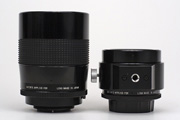 Vivitar MF 90mm F2.5 VMC Macro Series 1 M42 Side View